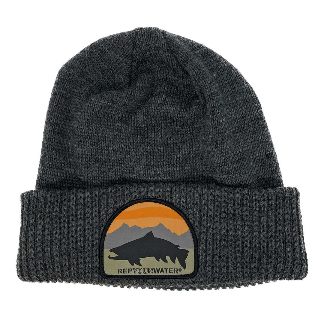 RepYourWater Knit Hat, Backcountry Trout