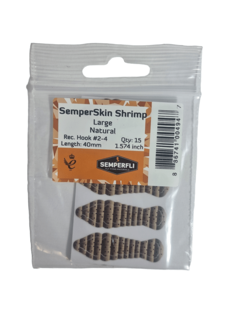 SemperSkin Synthetic Shrimp Skins - Misc. Synthetics - Fly Fish Food