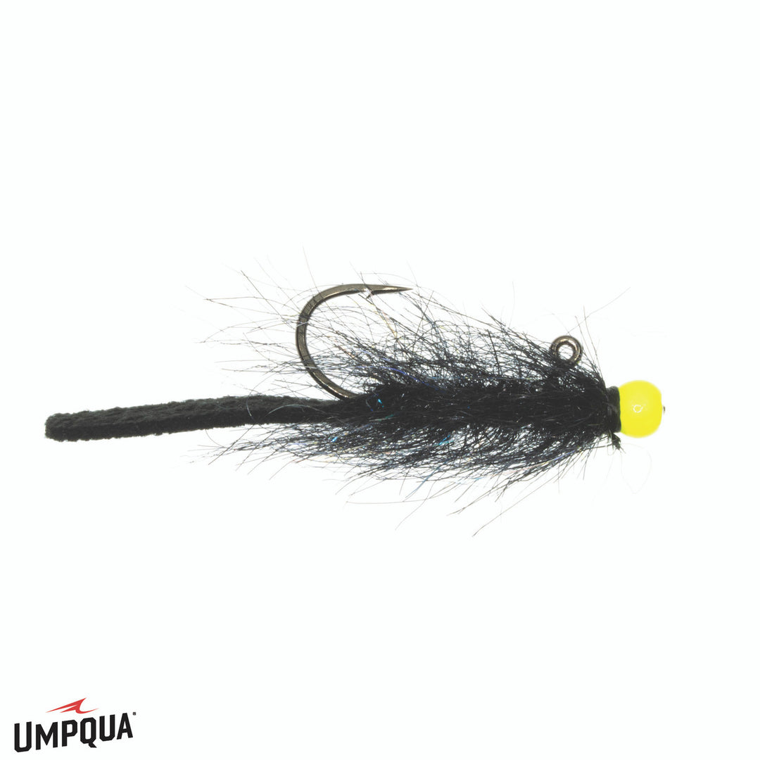 Balanced Leather Leech Nano - Black/Chartreuse