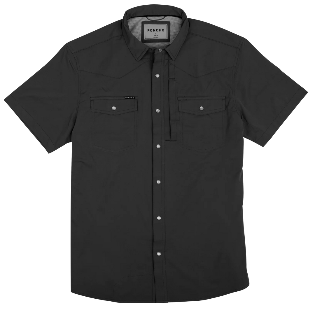 Poncho - The Bandera - Black