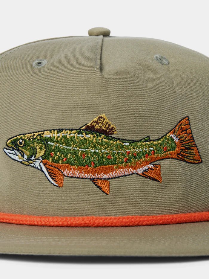 Duck Camp Grandpa Brook Trout Hat - Sagebrush - Hats - Fly Fish Food
