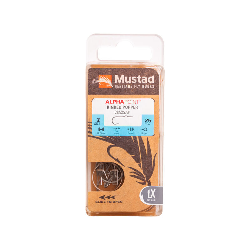 Mustad - Kinked Popper Hook CK52SAP