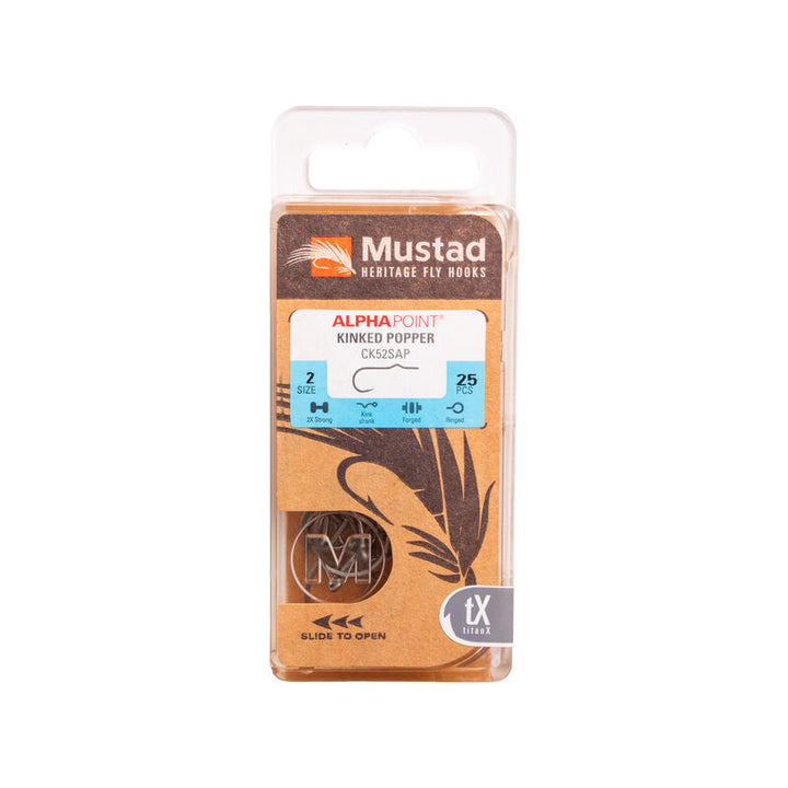 Mustad - Kinked Popper Hook CK52SAP