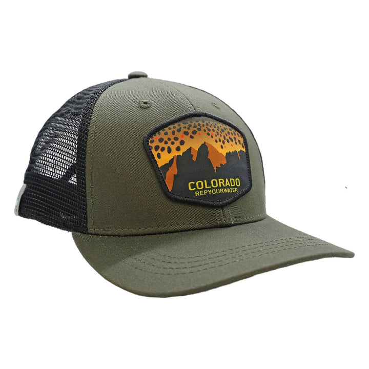 RepYourWater - Colorado Mountain Brown Hat - Hats - Fly Fish Food