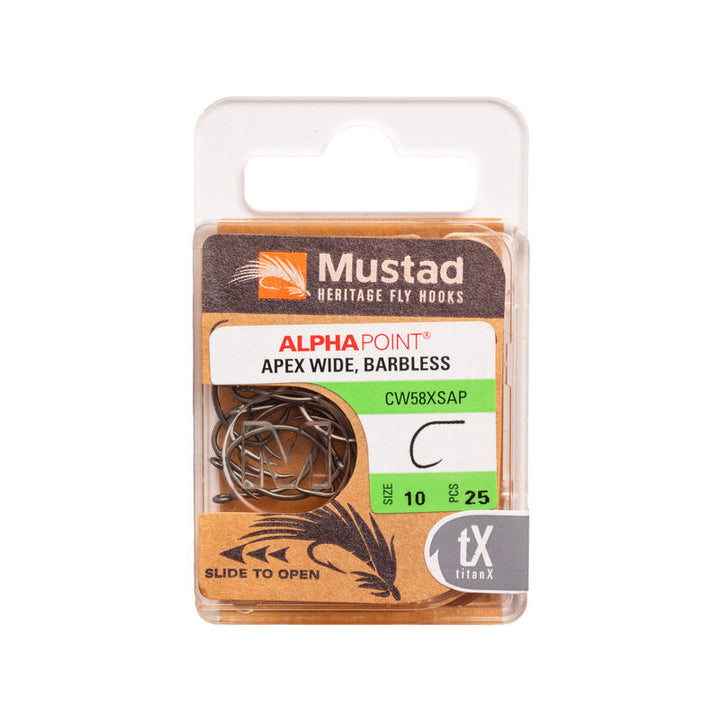 Mustad - Curved Wide Gap Dry Fly Hook CW58XSAP