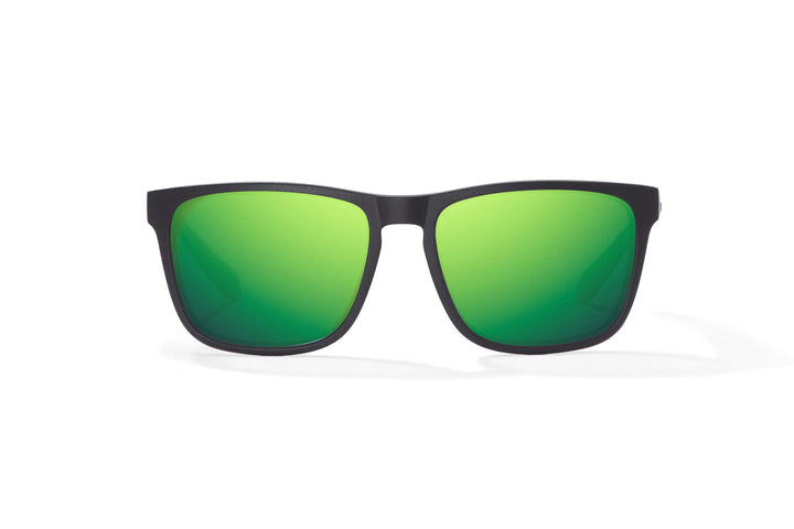 Calda BrownTortGloss / Green Mirror (Glass)