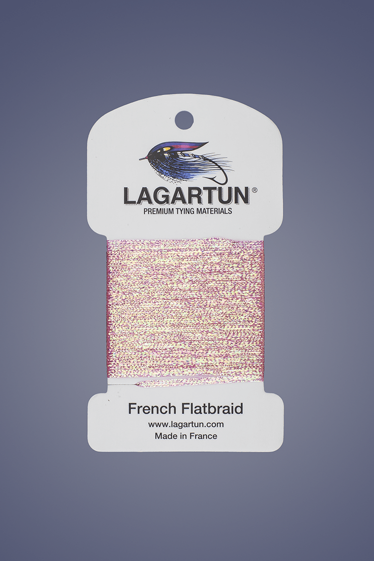 Lagartun Flatbraid - Wire , Tinsel & Lead - Fly Fish Food