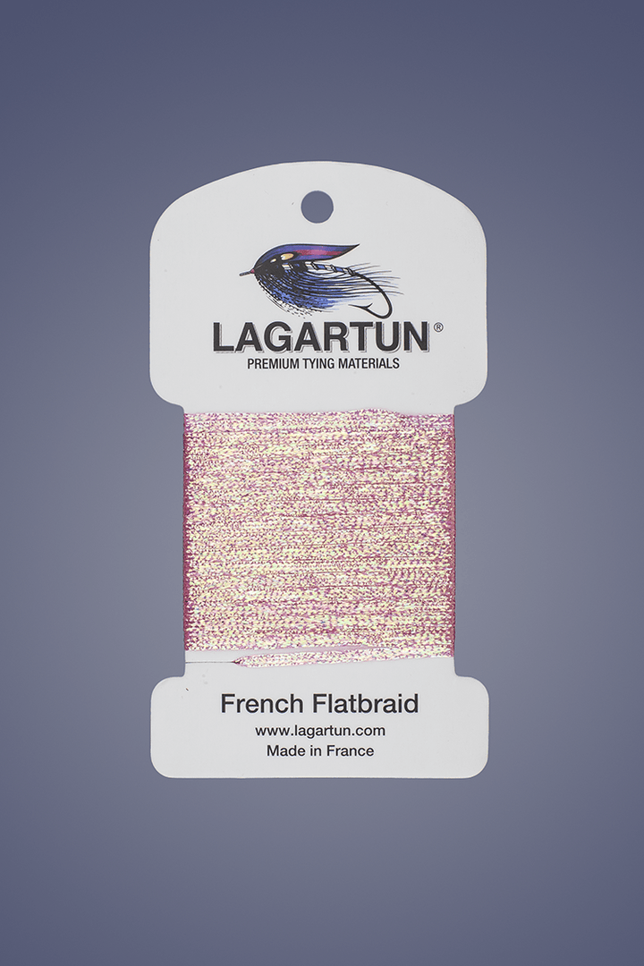 Lagartun Flatbraid - Wire , Tinsel & Lead - Fly Fish Food