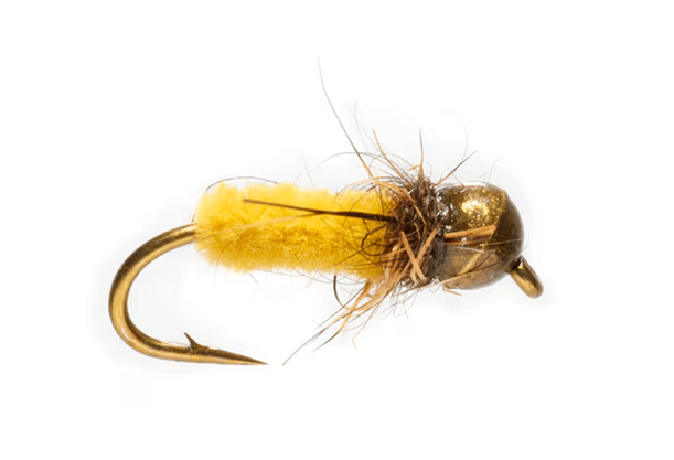 Boroff's Knuckle Breaker Caddis - Golden Yellow - Flies - Fly Fish Food