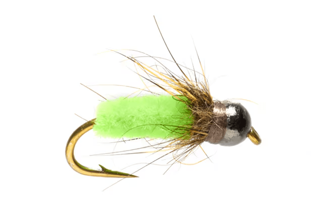 Boroff's Knuckle Breaker Caddis - Golden Chartreuse - Flies - Fly Fish Food