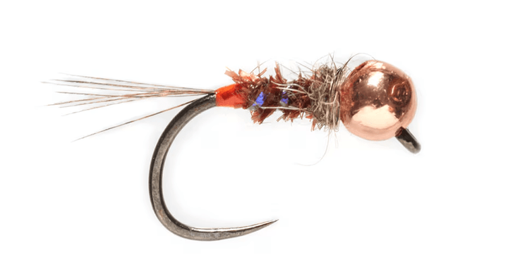 Olsen's Pheasant Tail Nymph Doppleganger Brown Barbless - Flies - Fly Fish Food