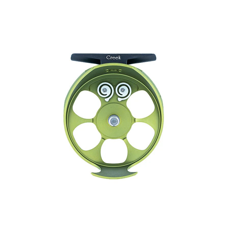 Ross Reels - Cimarron Creek Fly Reel - Matte Olive – Fly Fish Food