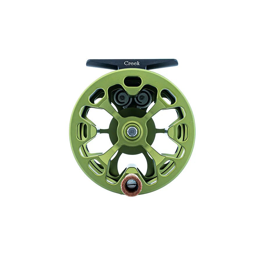 Ross Reels - Cimarron Creek Fly Reel - Matte Olive – Fly Fish Food