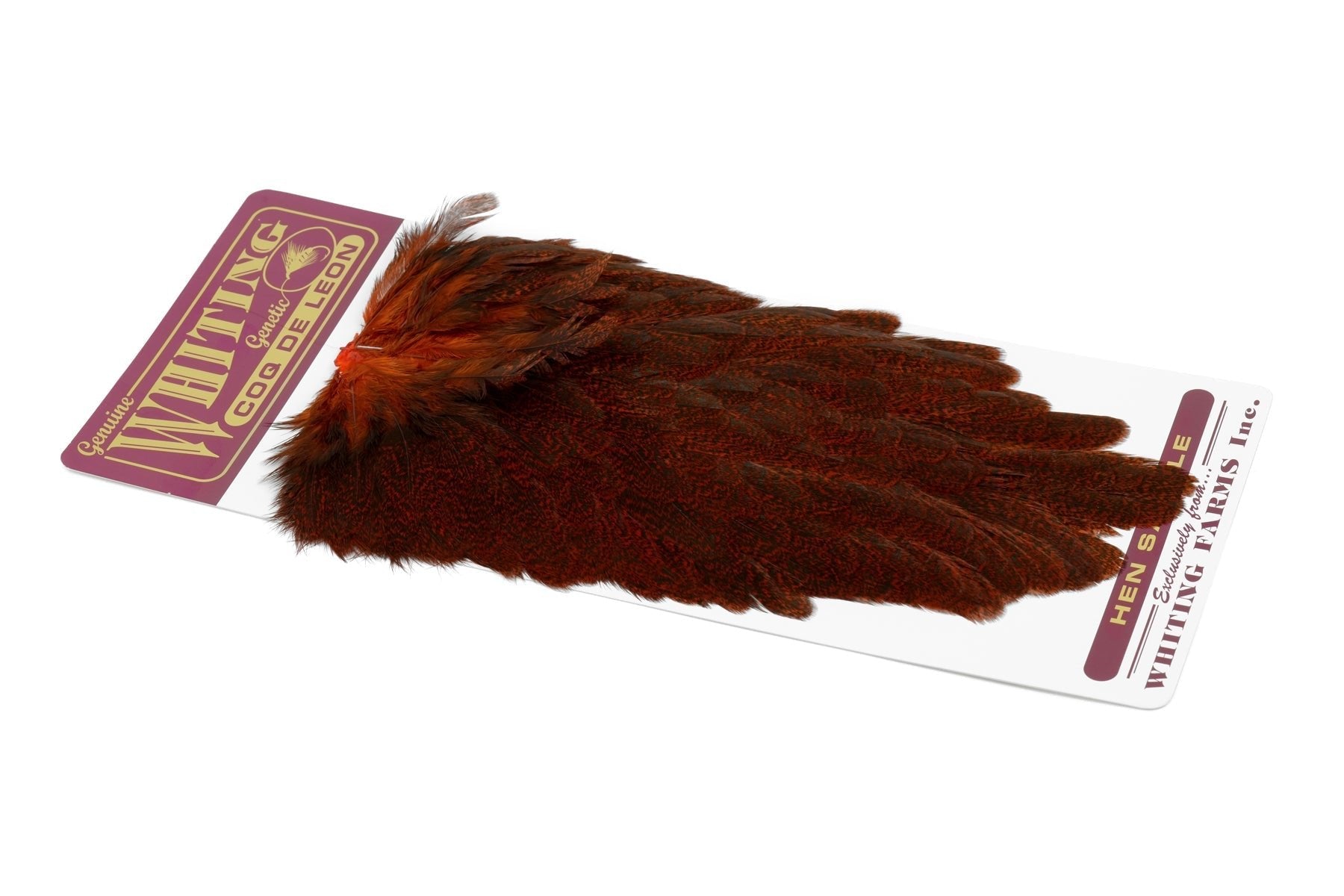 Whiting Coq De Leon Hen Saddle – Fly Fish Food