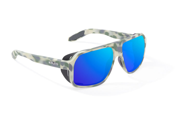 Cocho Marsh Camo Matte / Blue Mirror (Glass)