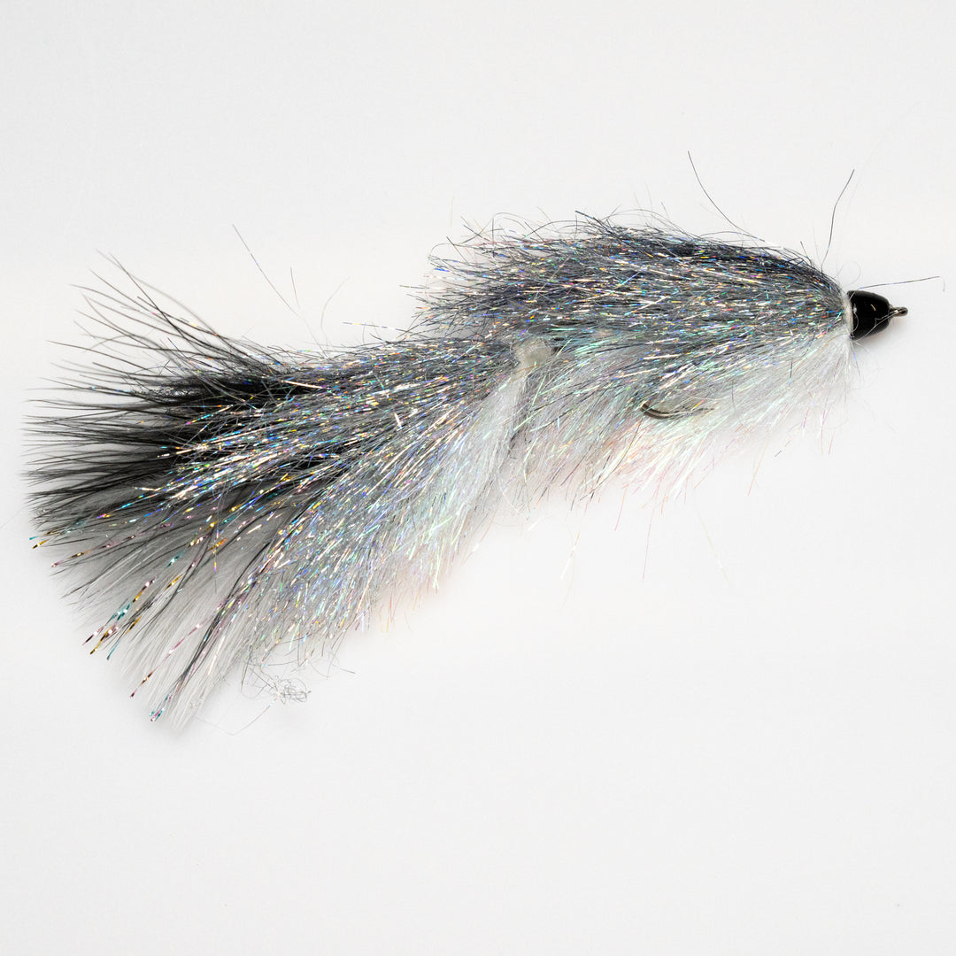 Coffey's Articulated Sparkle Minnow - Smoke #4