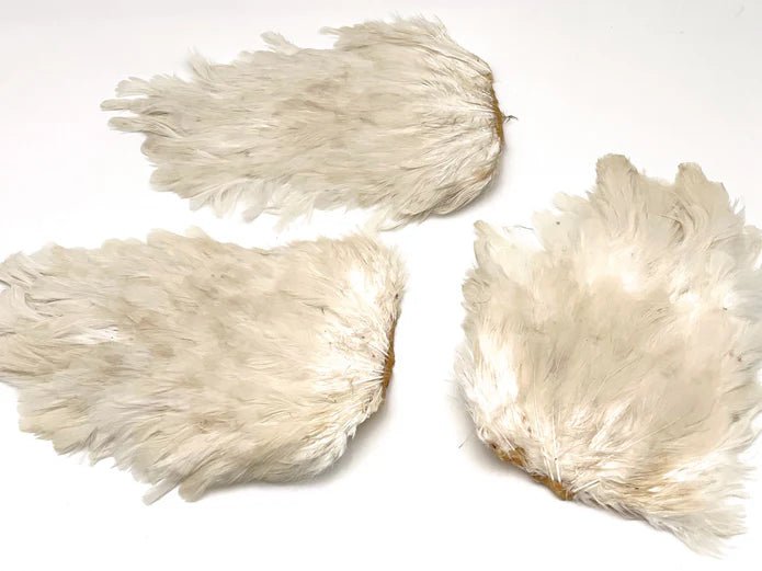 Moonlit India Hen Back Saddles - Feathers & Marabou - Fly Fish Food