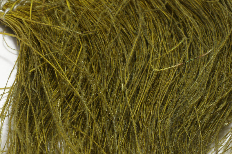 Dyed Over White Peacock Herl