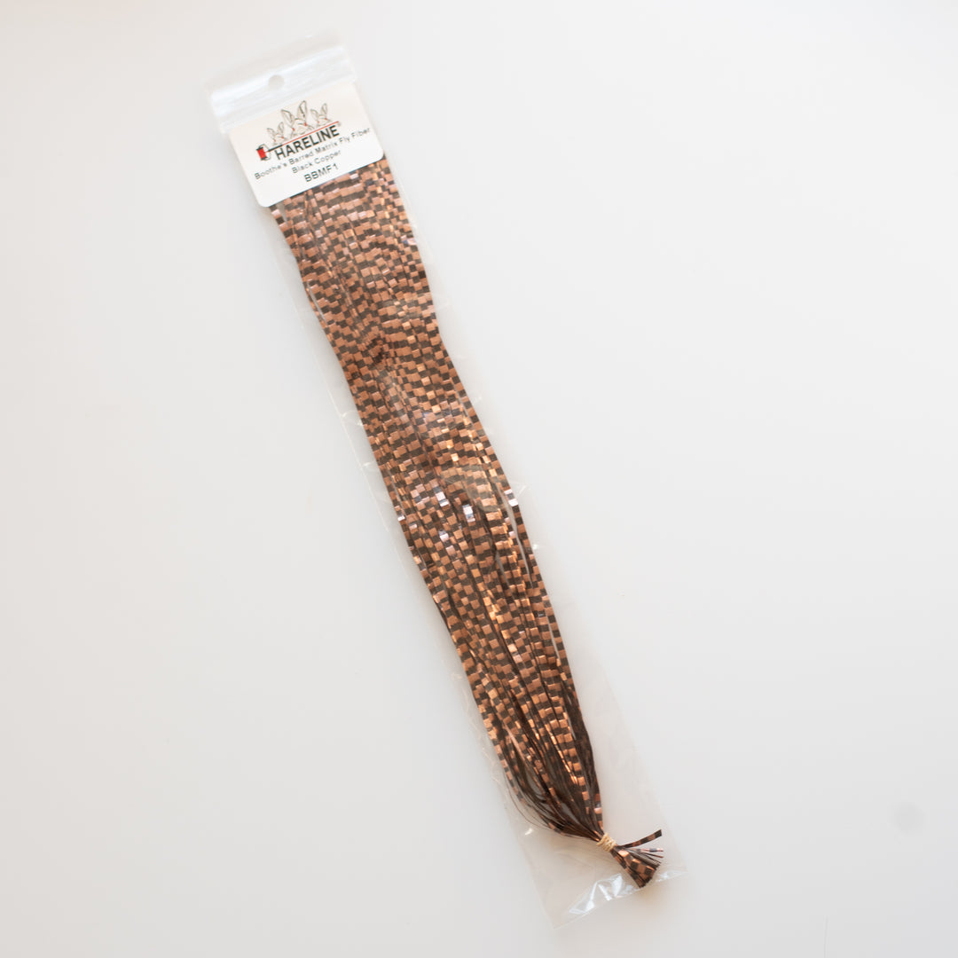 Boothe's Barred Matrix Fly Fiber