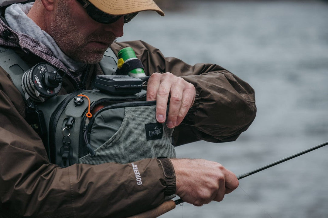 Umpqua Swiftlink Overlook Chest Pack - Sage - Packs & Bags - Fly Fish Food