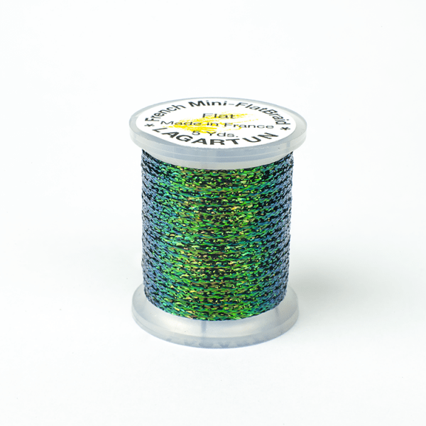 Lagartun Mini Flatbraid - Wire , Tinsel & Lead - Fly Fish Food