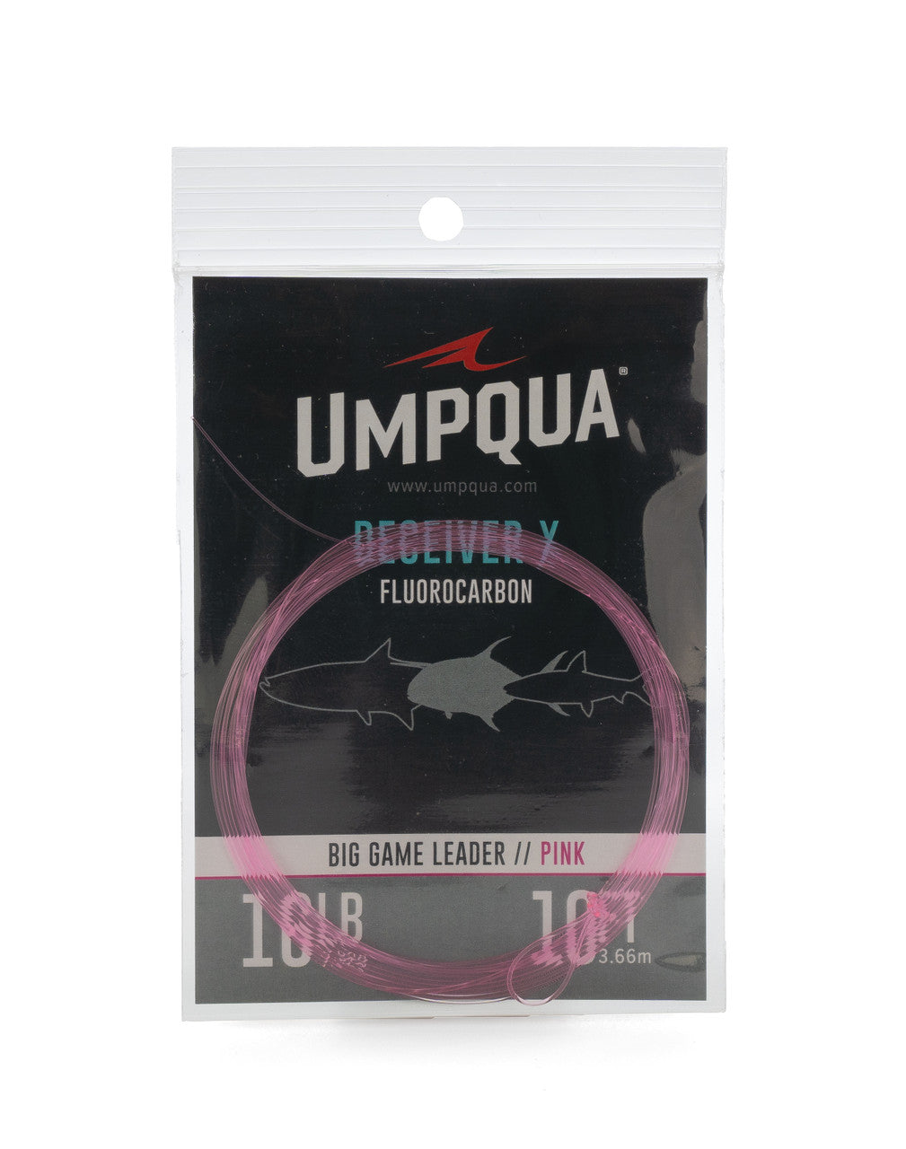 Umpqua Deceiver HD Big Game Fluoro Leader Pnk 10&