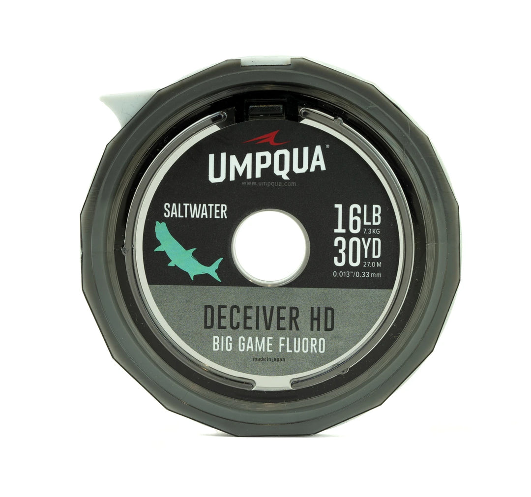 Umpqua Deceiver HD Big Game Fluorocarbon Tippet Clear (25YDS)