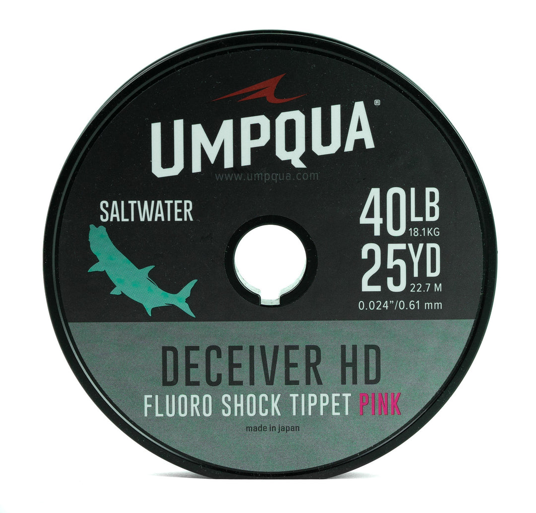 Umpqua Deceiver HD Shock Tippet Fluoro Pink(25YDS)