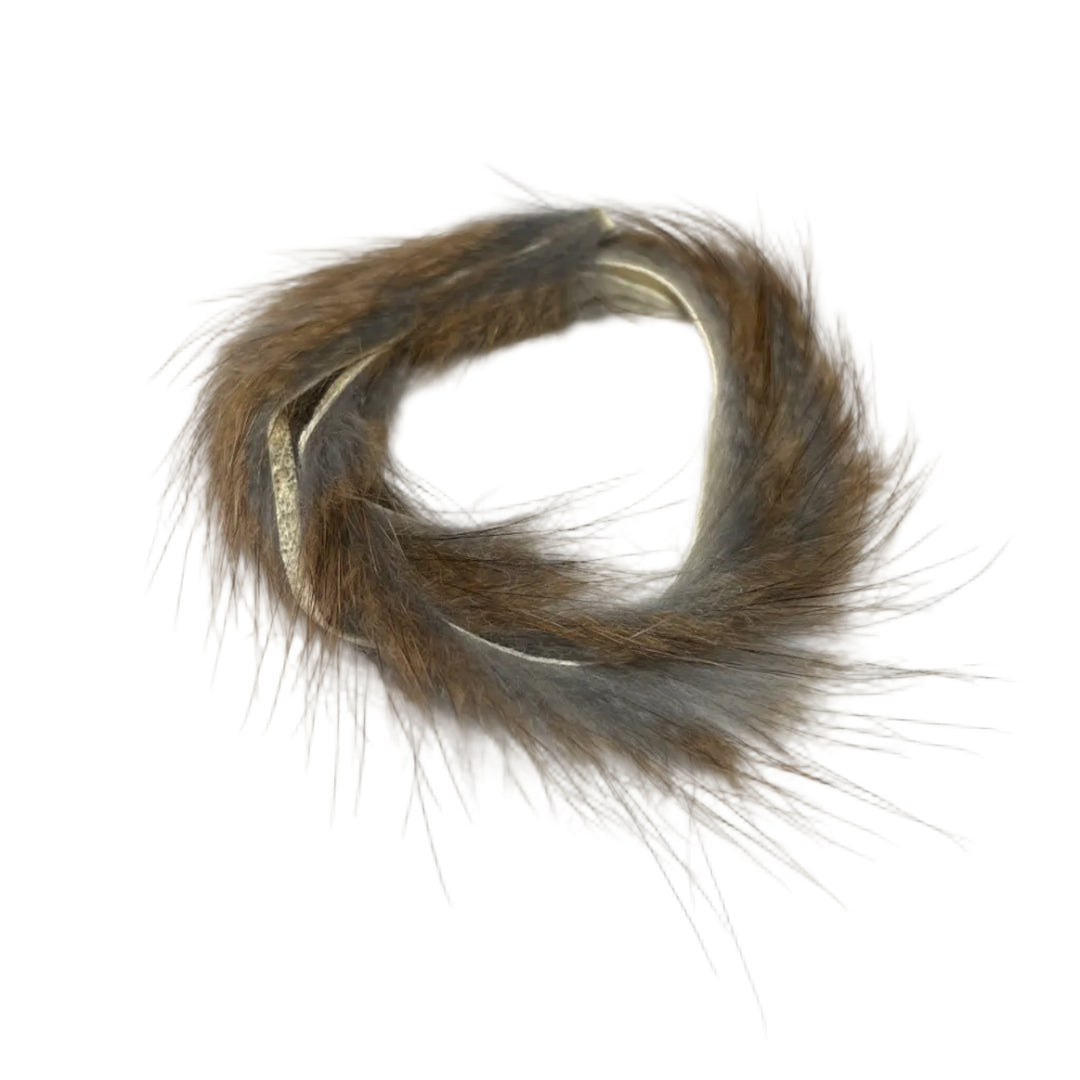 Muskrat Zonker Strips - Hair & Fur - Fly Fish Food
