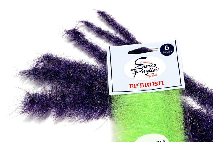 EP Articulated Brush Set - Synthetic Fibers & Flash - Fly Fish Food