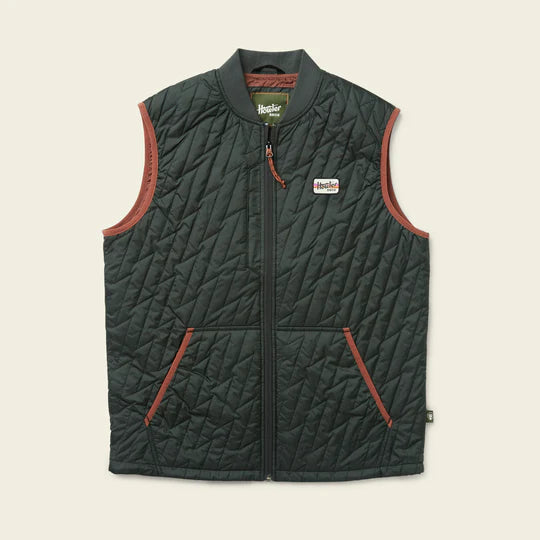 Howler Bros - Voltage Quilted Vest - Antique Black