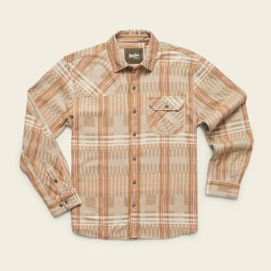 Howler Bros - Harker's Flannel - Conor Plaid : Natural