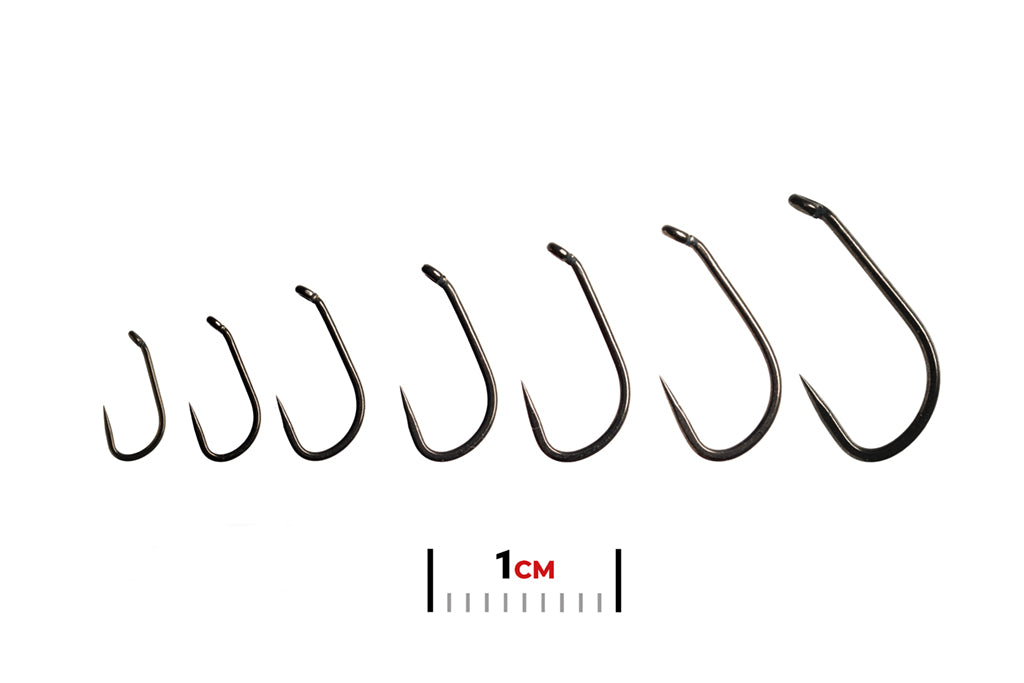 Fulling Mill 5150 Tactical Shorty Non-Reflective Black Hook - Barbless