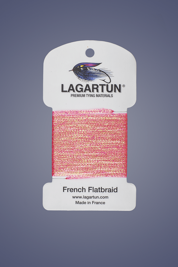 Lagartun Flatbraid - Wire , Tinsel & Lead - Fly Fish Food