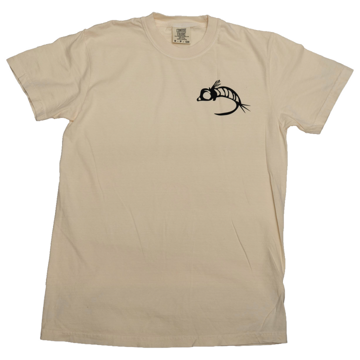Fly Fish Food Logo Tee - Cream