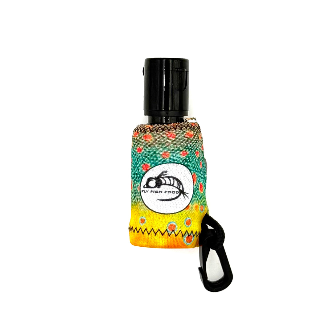 Fly Fish Food Bottle Caddy - Brook Trout