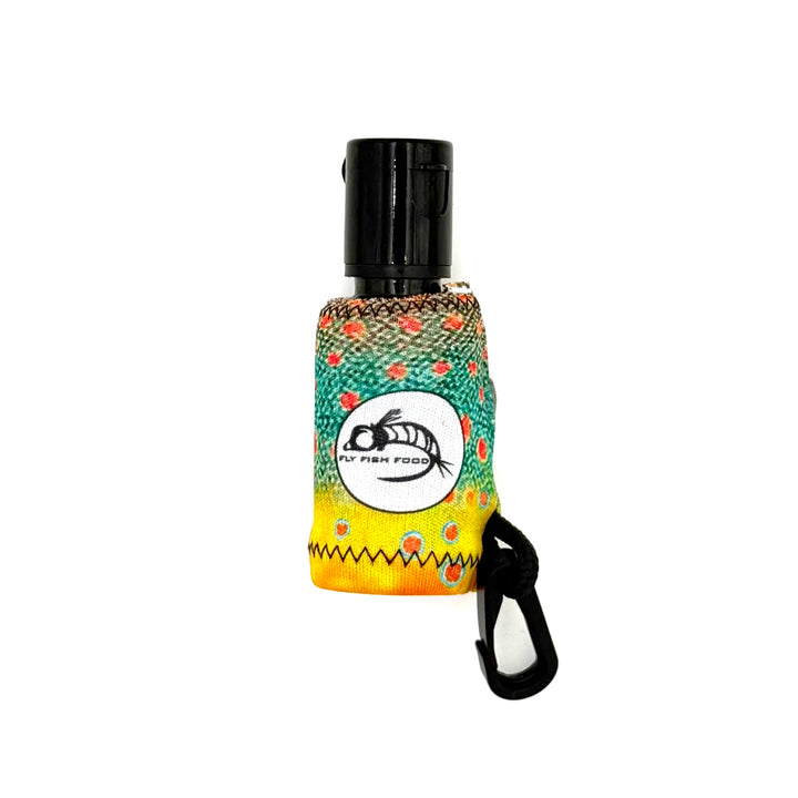 Fly Fish Food Bottle Caddy - Brook Trout