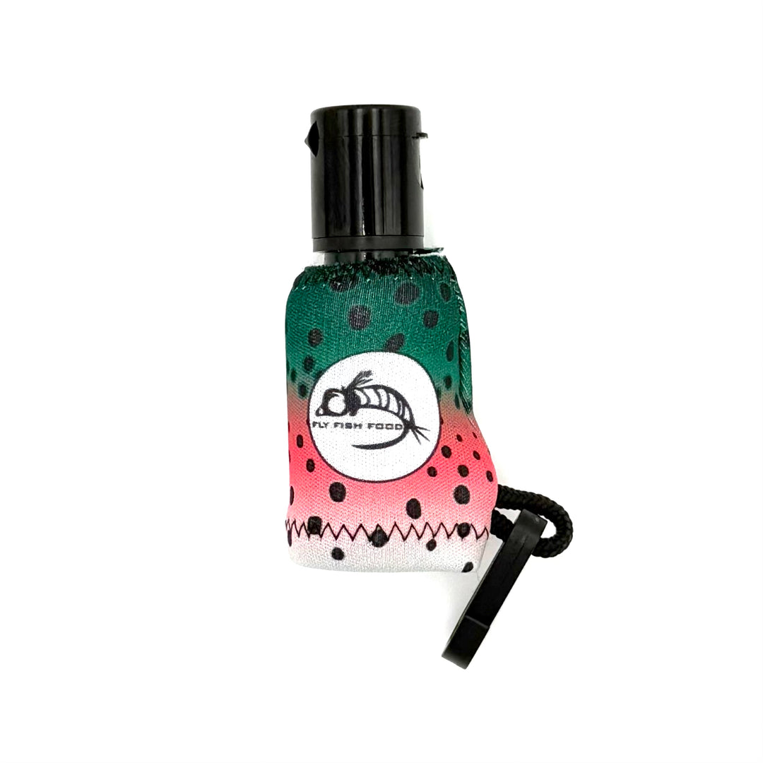 Fly Fish Food Bottle Caddy - Rainbow Trout