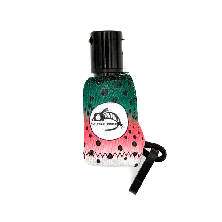 Fly Fish Food Bottle Caddy - Rainbow Trout