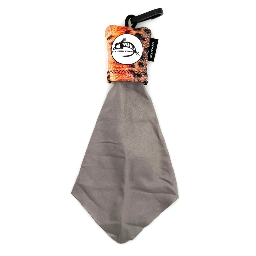 Fly Fish Food Microfiber Cloth - Brown Trout