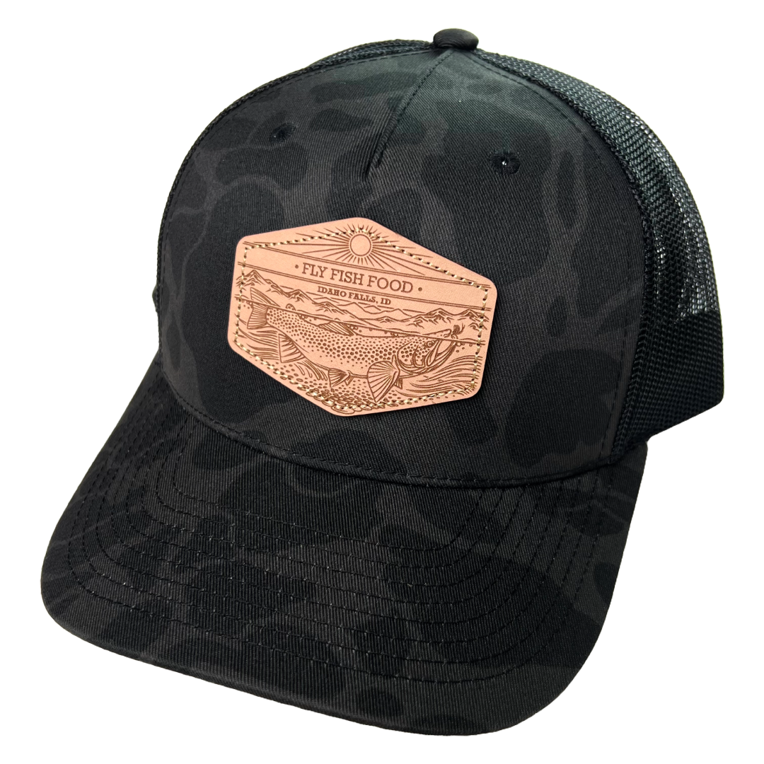 Fly Fish Food Jimmy's & Casey Underwood Hat - Duck Camo Black