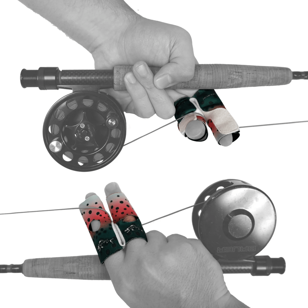 cleaning fly fishing rods Fly Fish Food Stripee Finger Guard and Fly Line Cleaner