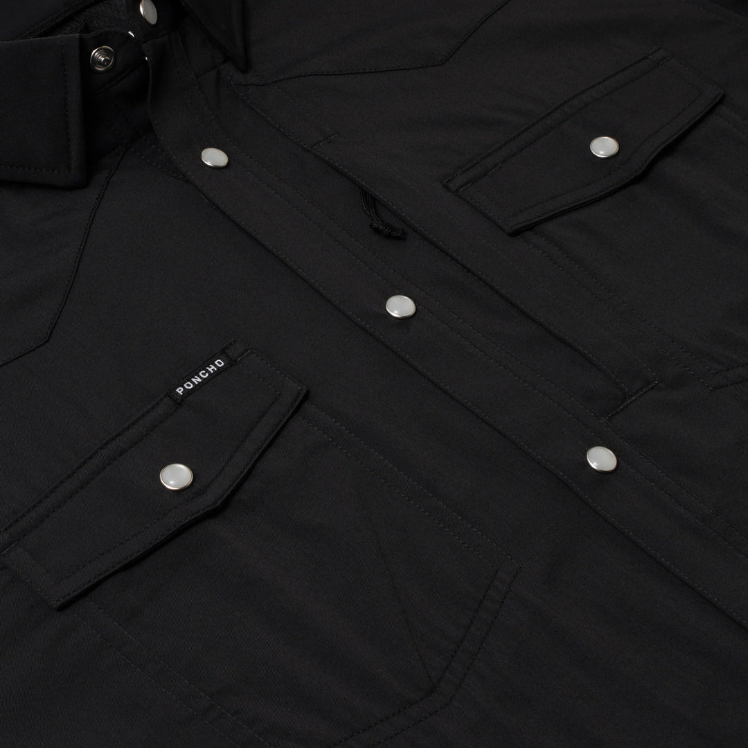 Poncho - The Bandera - Black