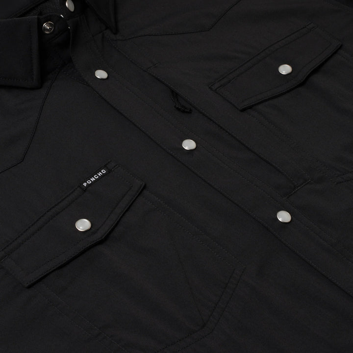 Poncho - The Bandera - Black
