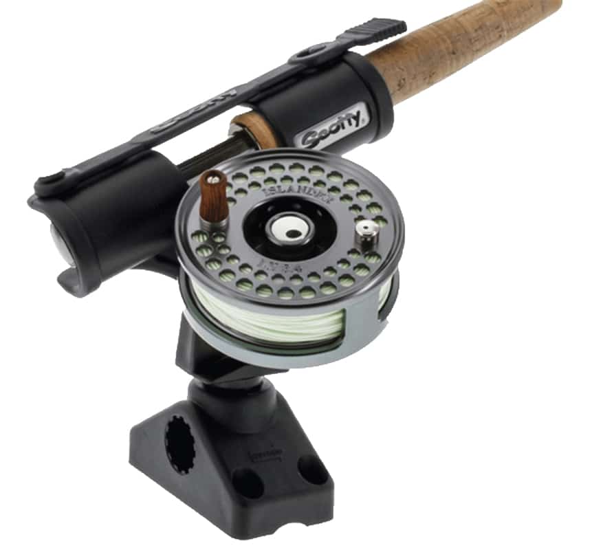 Scotty Fly Rod Holder w/Deck Mount - Float Tubes & Accessories - Fly Fish Food