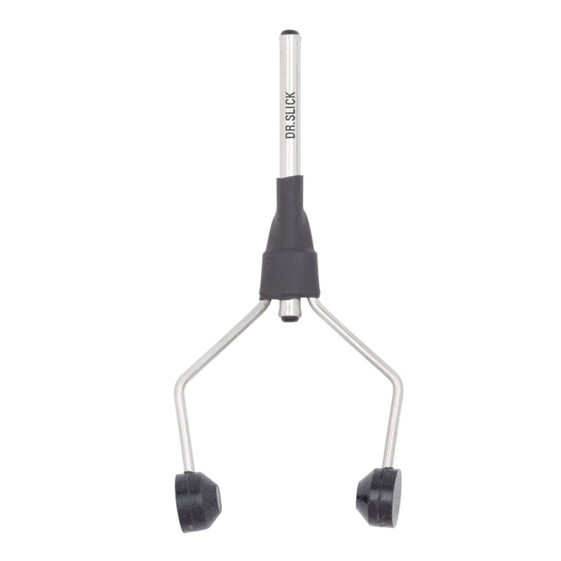 Glass Bobbin, 3", Dual Glass Inserts, Delrin Feet