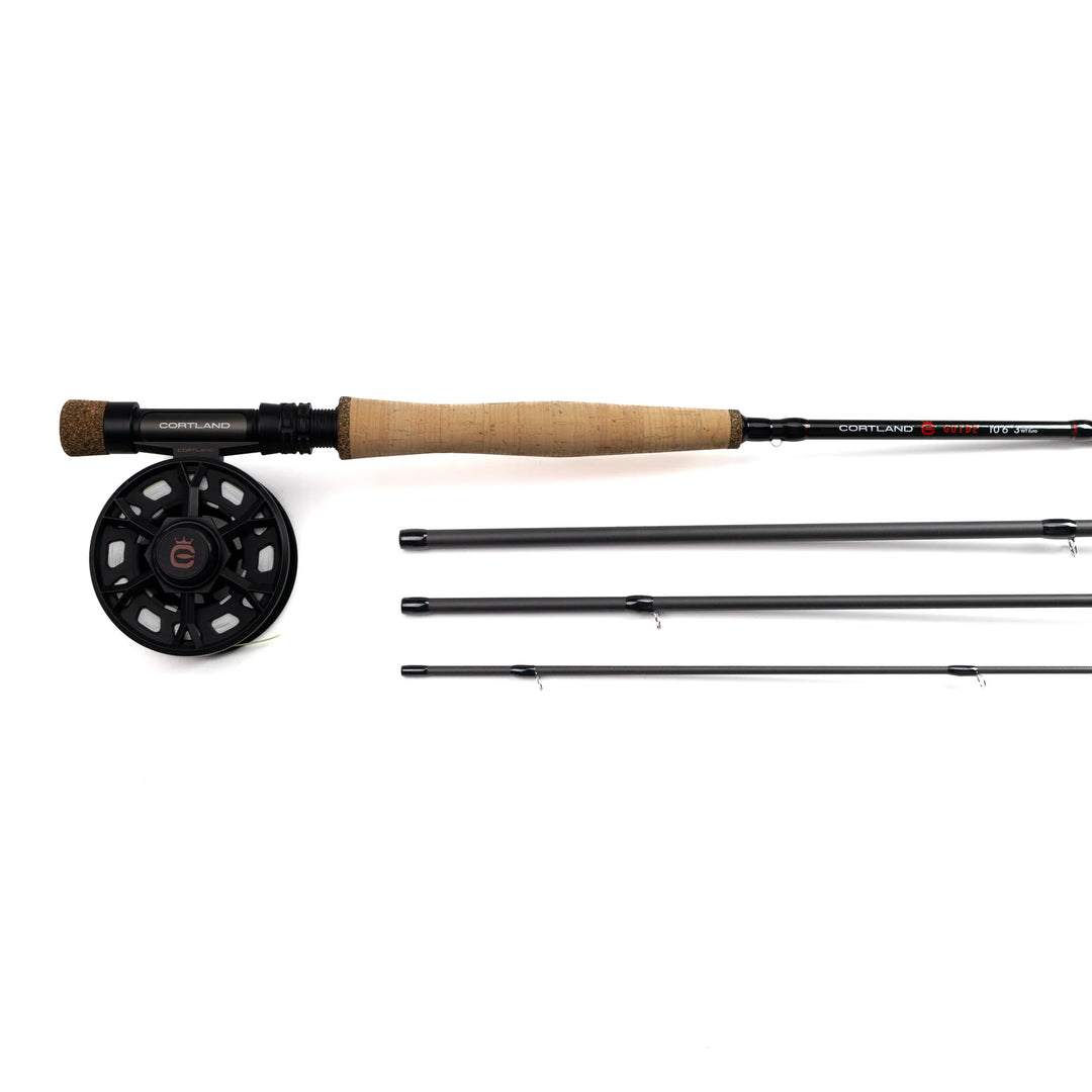 Cortland Guide Freshwater Outfit 10' 3 Wt - 4pc - Rods - Fly Fish Food