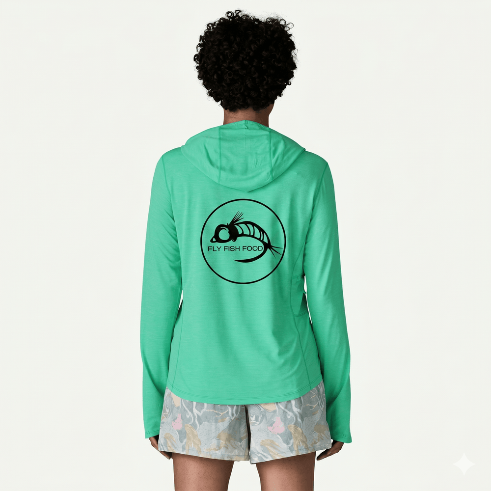 Fly Fish Food Logo - Patagonia Women's Capilene Cool Sun Hoody - Apparel - Fly Fish Food