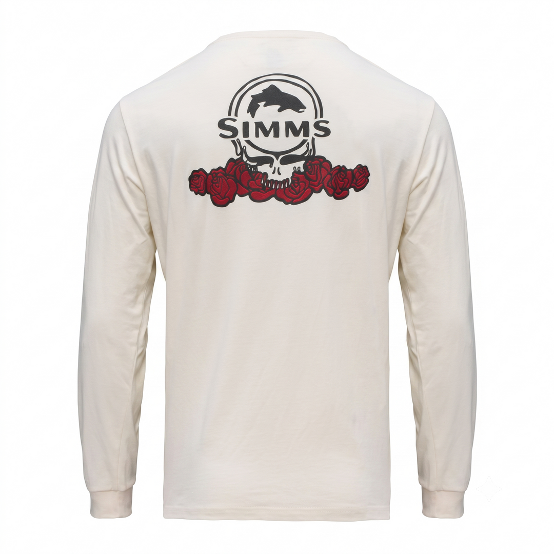 Simms - Men's Grateful Dead Roses - LS T-Shirt