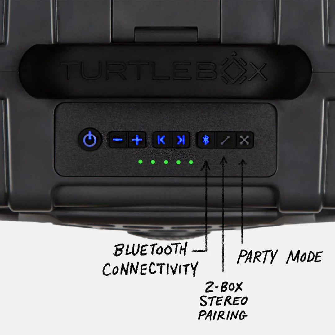 Turtlebox Audio Original Gen 3 Speaker - Gray - On Water Accessories - Fly Fish Food